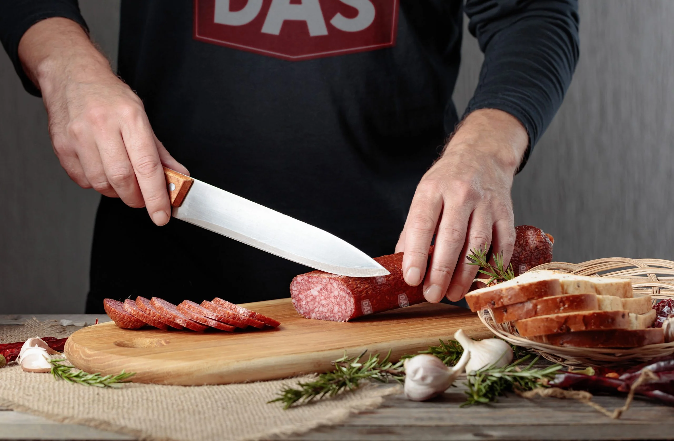 Реклама колбасы DAS