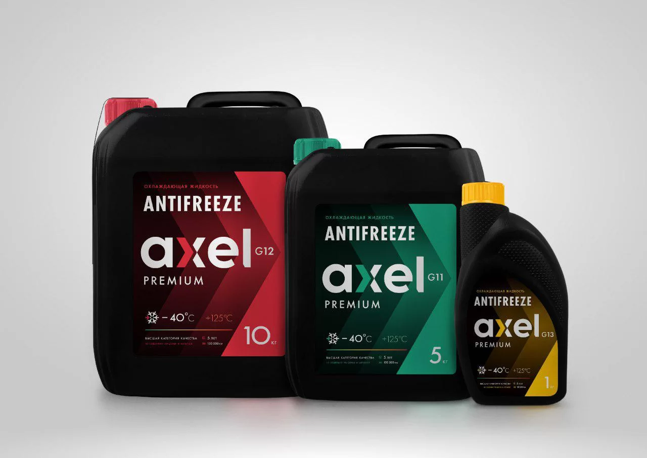 Новый бренд антифризов | AXEL