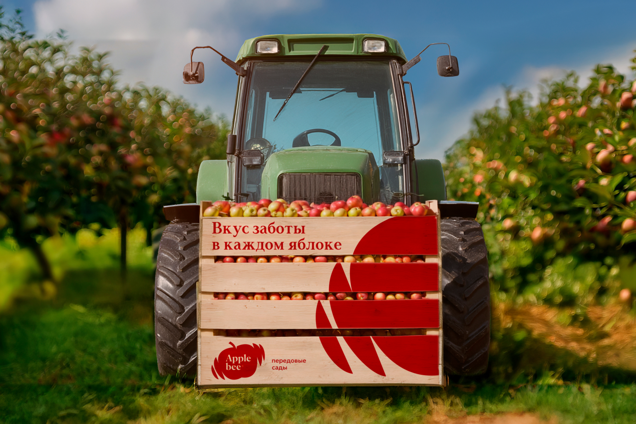 Ребрендинг яблочных садов  | APPLE BEE