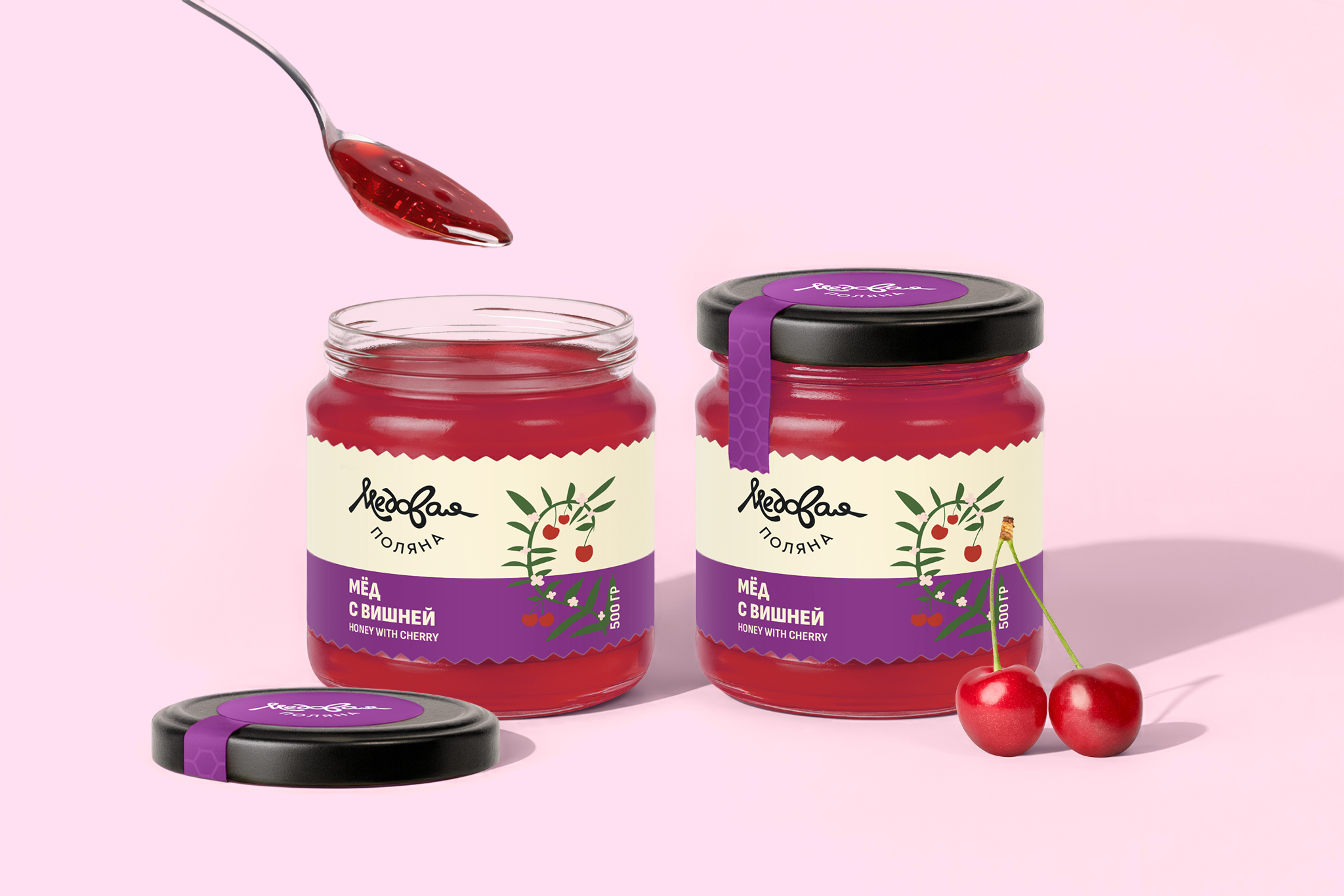 Дизайн упаковки | МЕДОВАЯ ПОЛЯНА